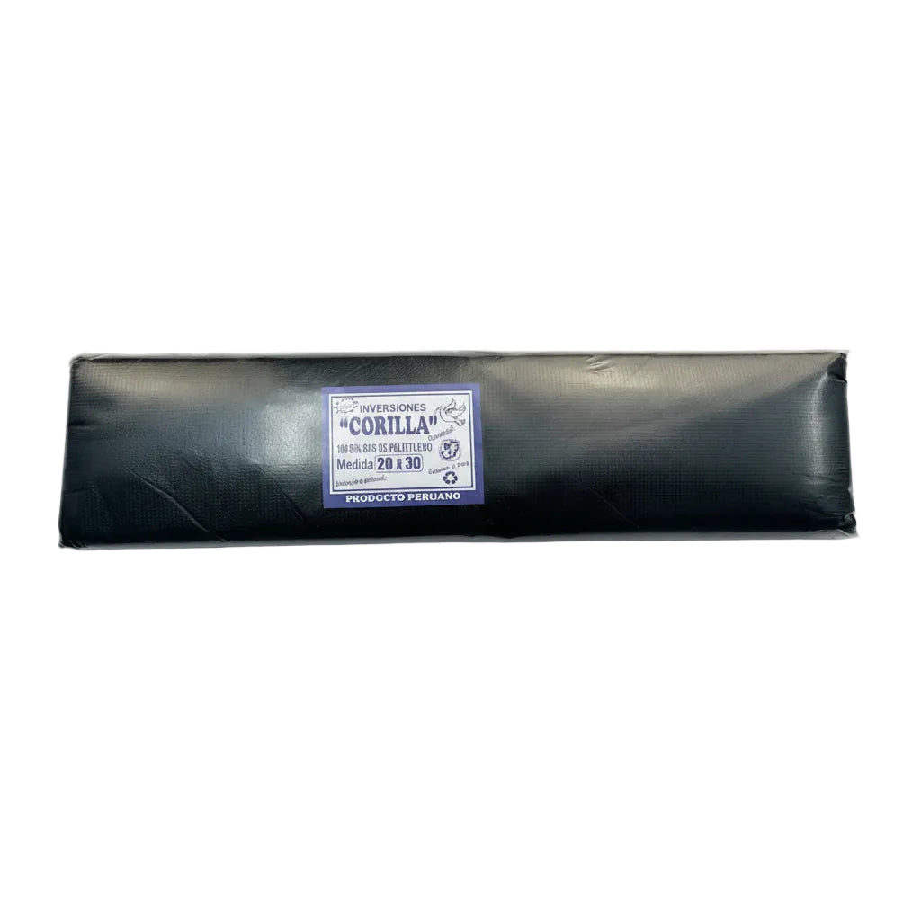 Bolsa plástica Corilla 20 X 30 Paquete 100 und