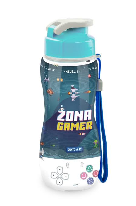 Botella hermética Rey 500 ml Press decorada masculina