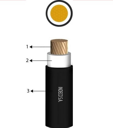 CABLE N2XOH 3-1x70MM2 0.6/1KV 10007460 Indeco
