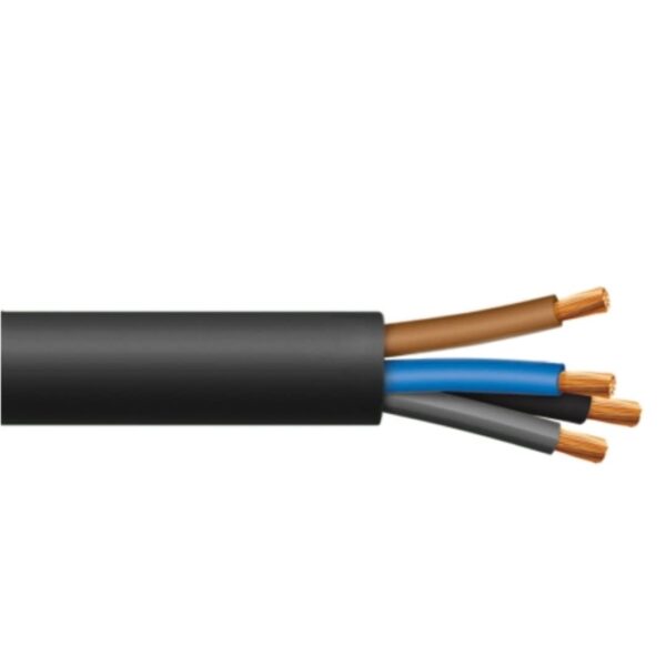 CABLE RV-K 3G4MM2 0.6/1KV XLPE/PVC NEGRO CLASE 5 METRO LINEAL 86234 MIGUELEZ