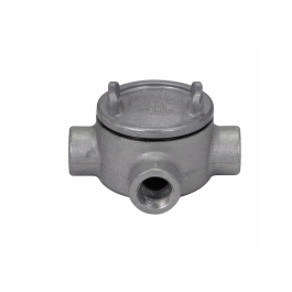 Caja de derivación redonda c/tapa rosca T 3/4", CL1.DIV1 UL