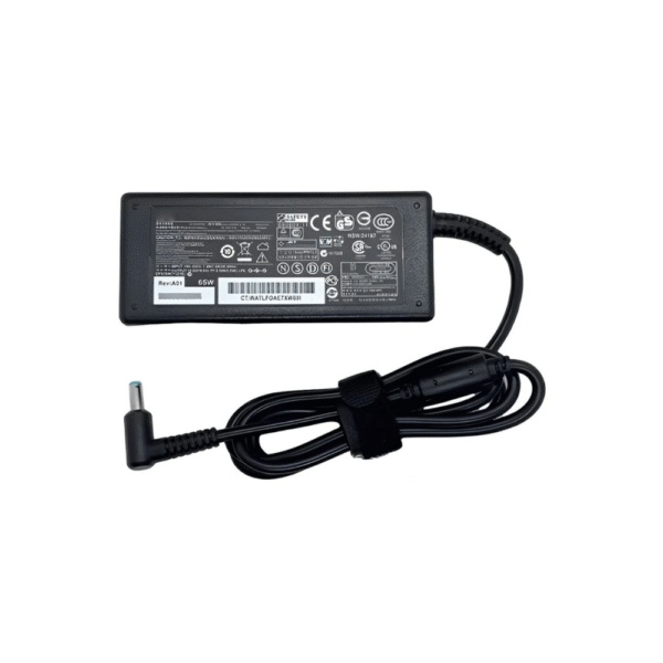 Cargador Compatible para Laptop HP 19.5V 3.3A 65W 4.5X3.0mm Punta Azul