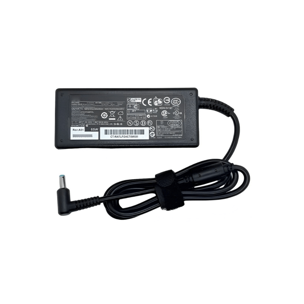 Cargador Compatible para Laptop HP 19.5V 3.3A 65W 4.5X3.0mm Punta Azul
