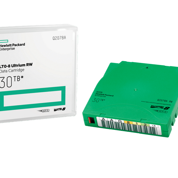 Cartucho de Datos HPE LTO-8 Ultrium RW 12TB / 30TB