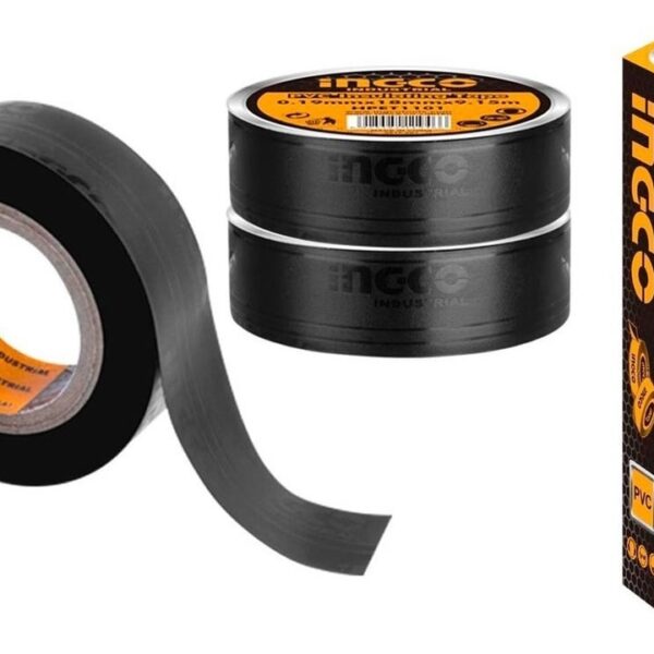 Cinta aislante color negro 10 piezas