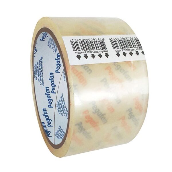 Cinta De Embalaje Pegafan 740 Transparente 2'' X 40 Yd
