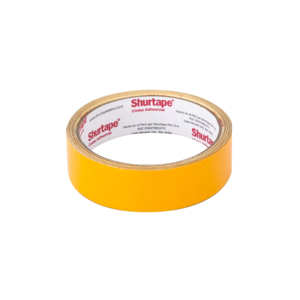 Cinta de Seguridad Reflectiva Amarillo 24 mm x 4.6 m