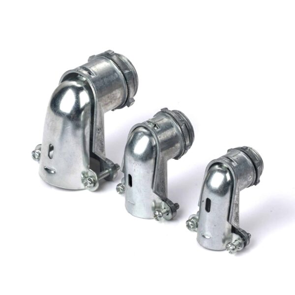 CONECTOR CURVO CONDUIT SIMPLE CON UL DE 1/2"