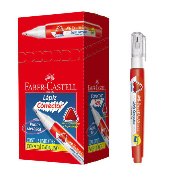 Corrector Faber Líquido T/Bolígrafo 9ml (unidad)