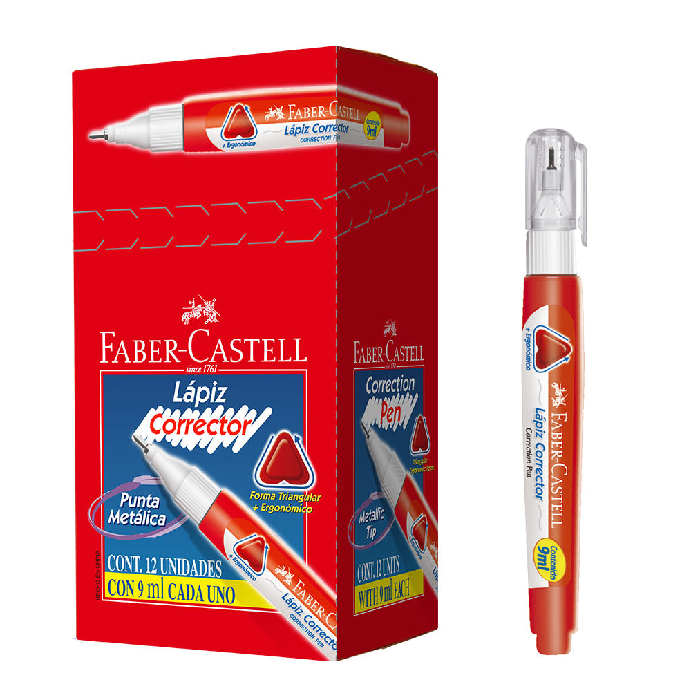 Corrector Faber Líquido T/Bolígrafo 9ml (unidad)