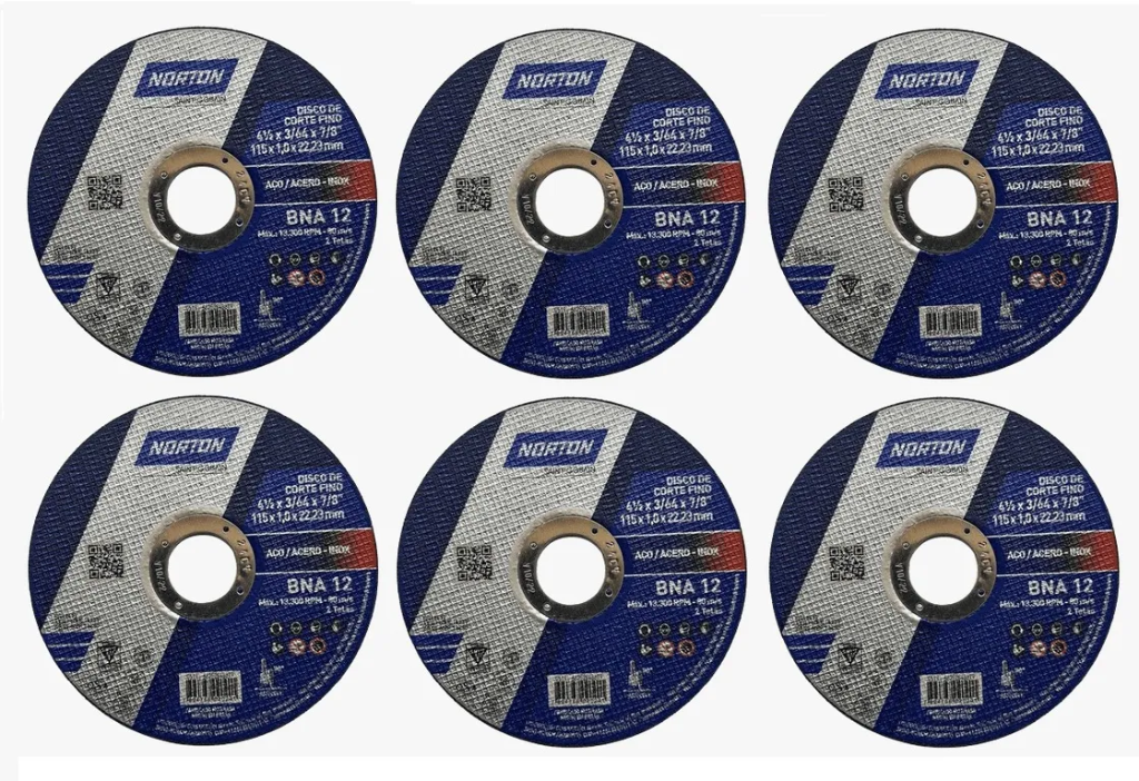 Disco de Corte 4 1/2″ x 3/64″ x 7/8″ BNA12  Norton