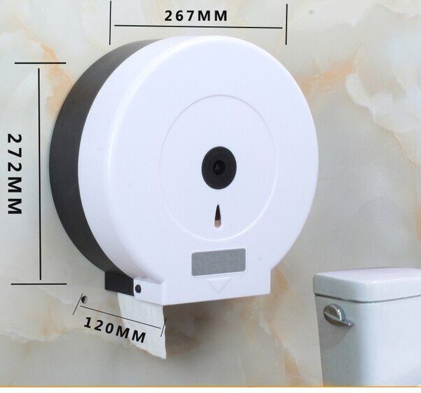 Dispensador de Papel Higiénico Color Blanco