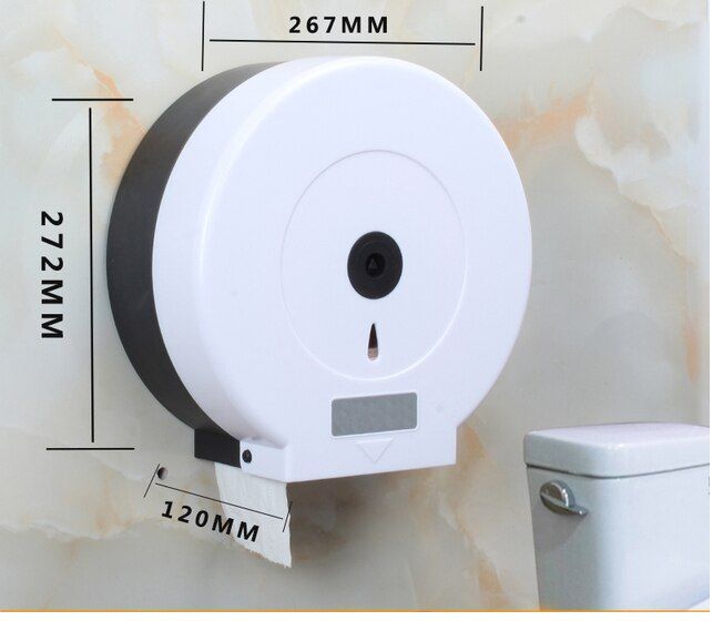 Dispensador de Papel Higiénico Color Blanco