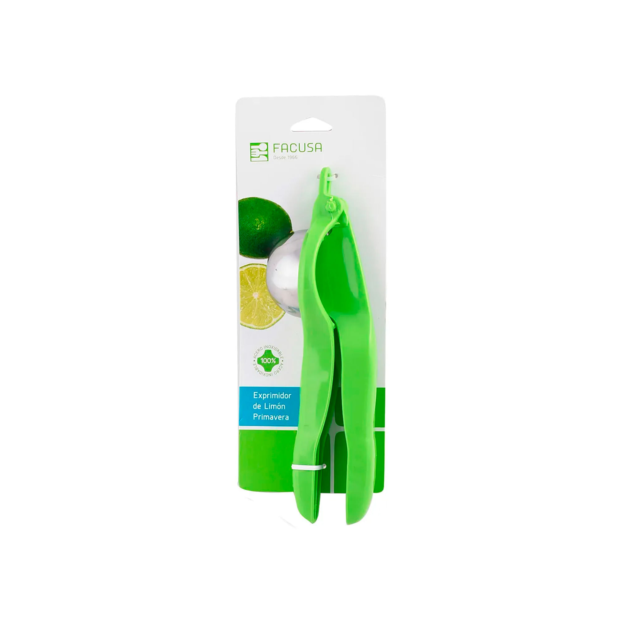 Exprimidor de Limón de Plástico Verde