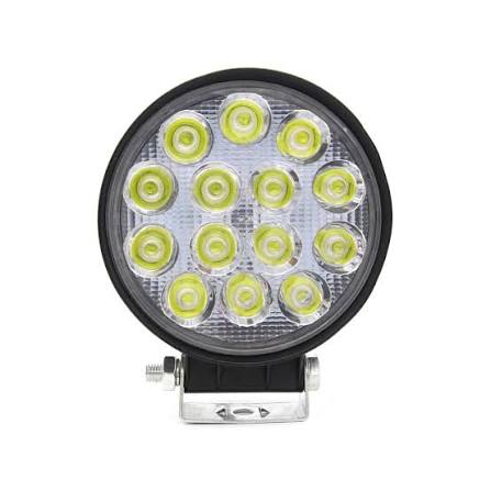 Faro Pirata Redondo 14-Led Blanco