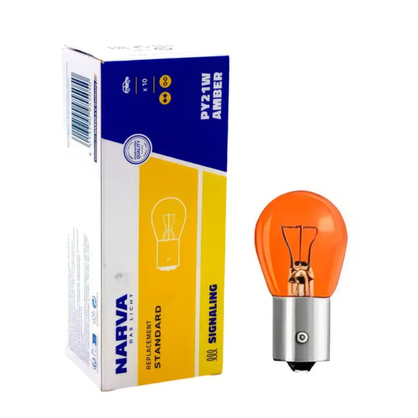 Foco Narva 1 Contacto 12v 21w Ámbar Standar