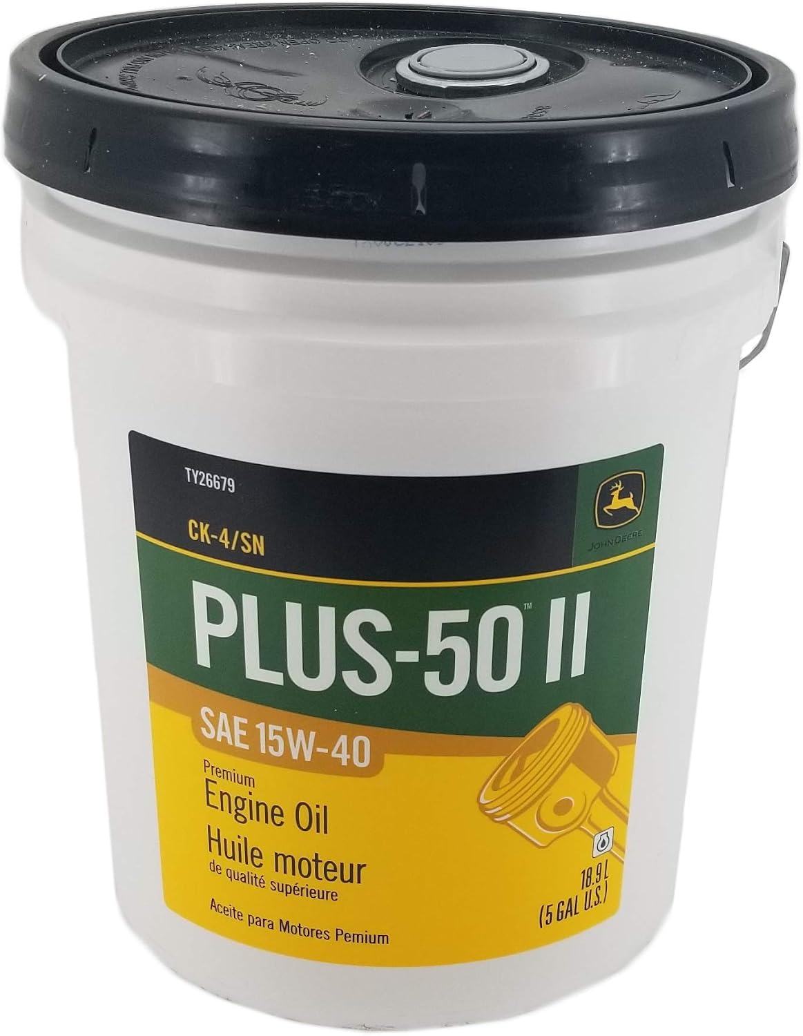 John Deere Plus-50 II CJ-4 Aceite de motor diesel 15W-40