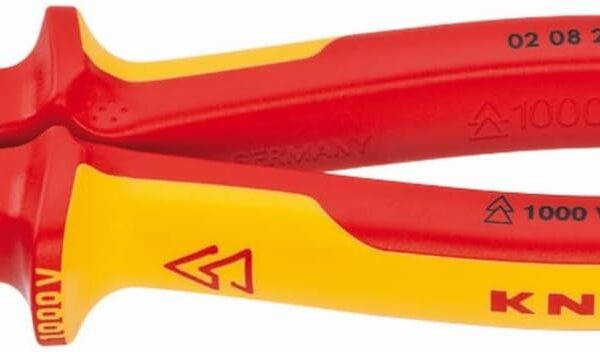 KNIPEX - 02 08 225 SBA - Alicate Combinado de Alto Apalancamiento