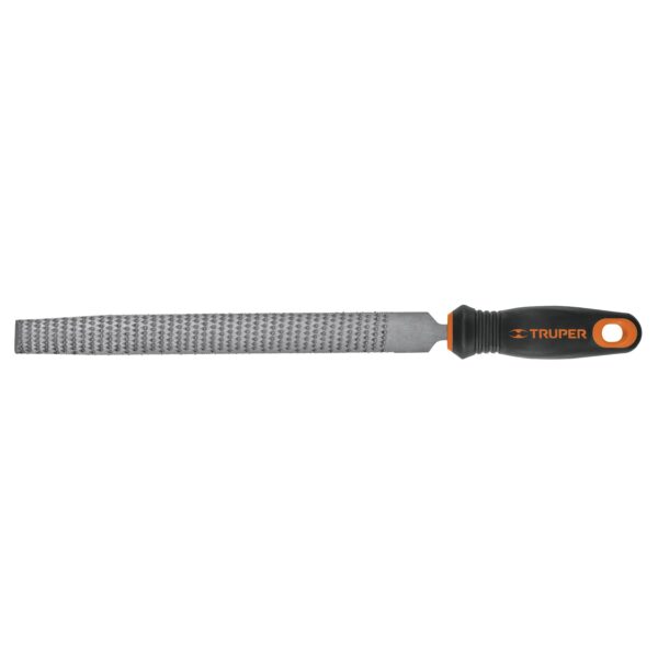 Lima escofina 8'' con mango doble inyección Truper