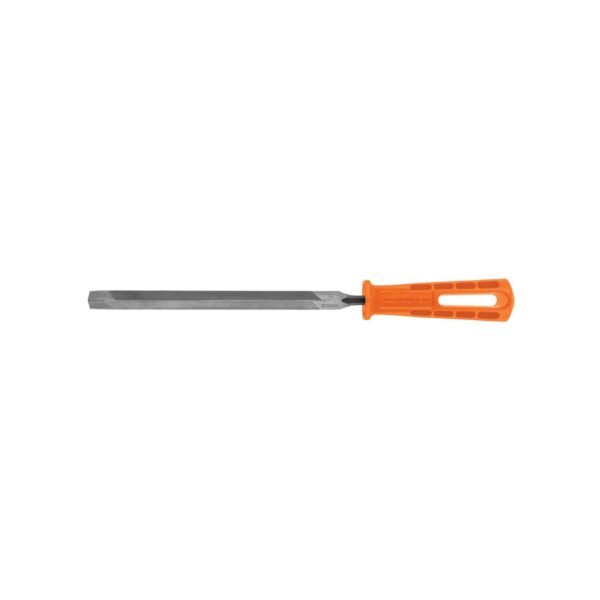Lima triángulo pesado 8'' con mango TRUPER