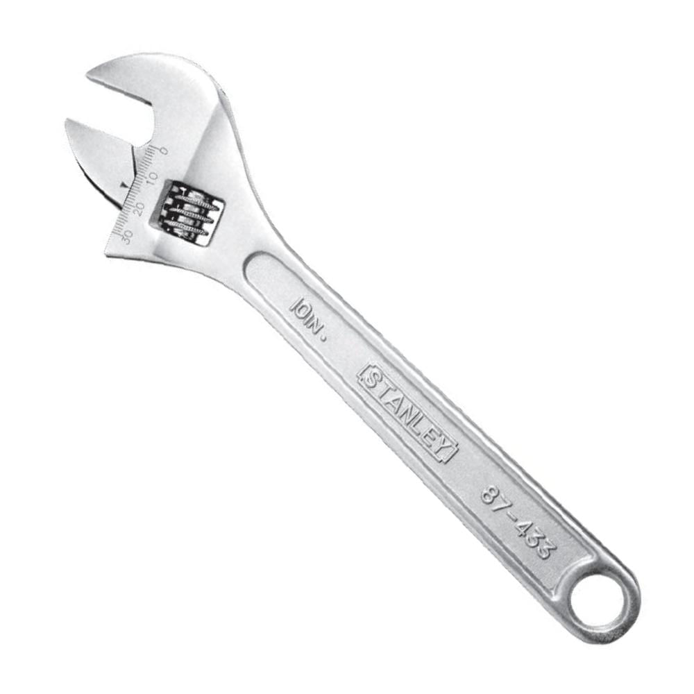 Llave Francesa Stanley Modelo 87434 de Acero Pulido 12» Plata