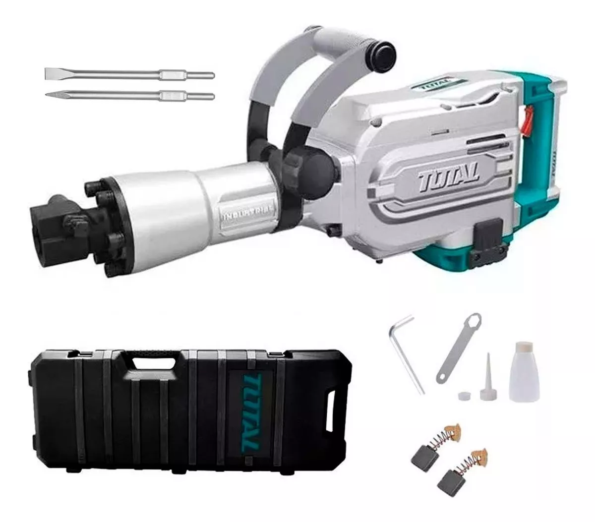 Martillo Demoledor Total 1700W 45 J SDS Hex