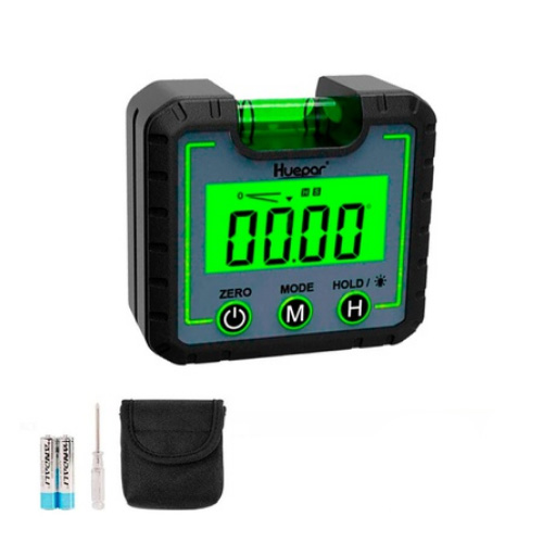 MEDIDOR DE ANGULOS DE NIVEL DIGITAL HUEPAR AG01 MAGNETICO