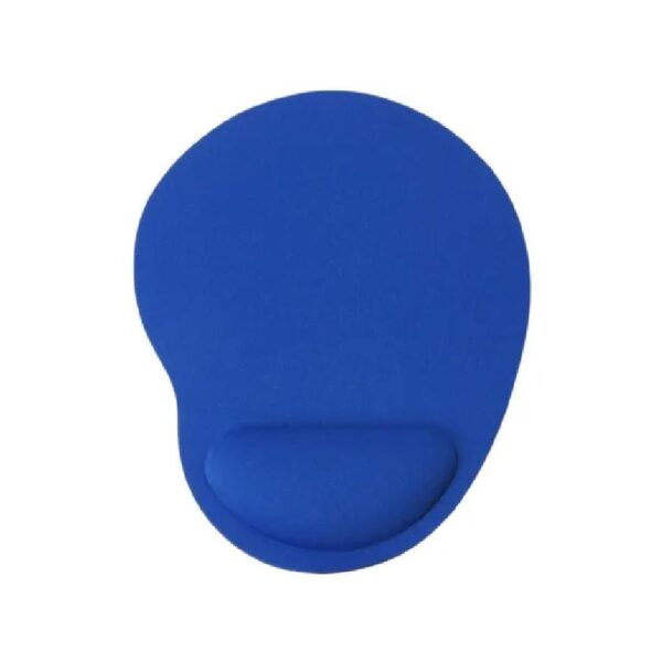 Mouse Pad Ergonómico Con Soporte Azul