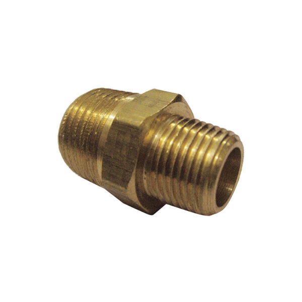 NIPLE BRONCE 1/2" x 3/8"