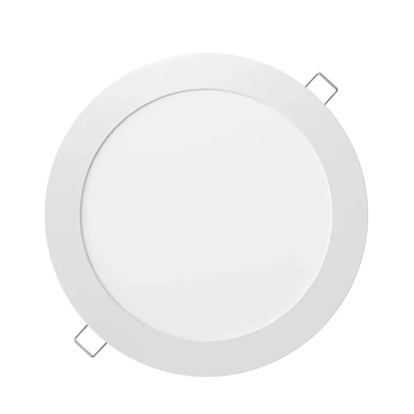 Panel Led Empotrable Redondo Luz Cálida 12W 1080Lm