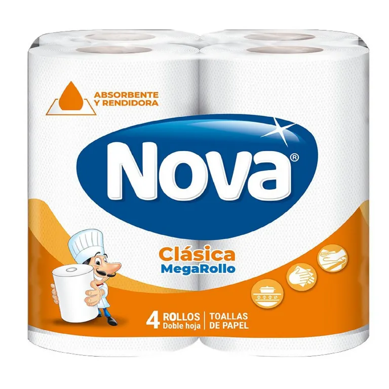 Papel Toalla Nova Clásico x4