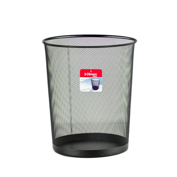 Papelera malla metal 23.5 x 29 x 33.5 cm