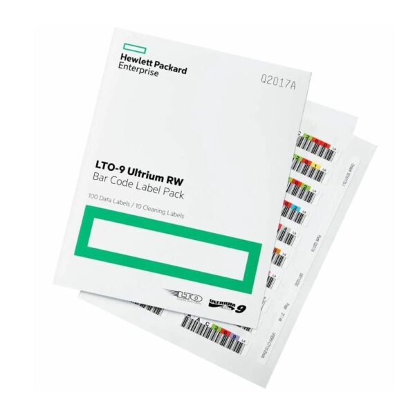 Paquete de Etiquetas HPE LTO-9 Ultrium RW