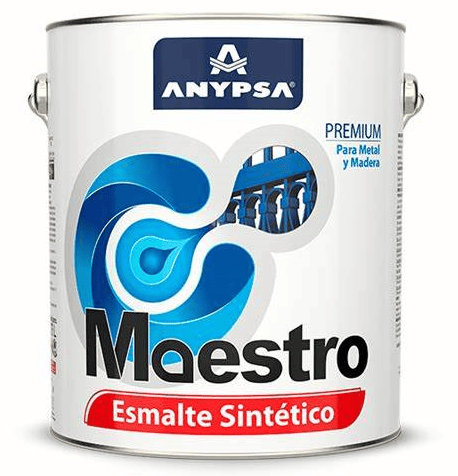PINTURA ESMALTE SINTÉTICO MAESTRO VERDE OSCURO 1GLN ANYPSA EMT-6070