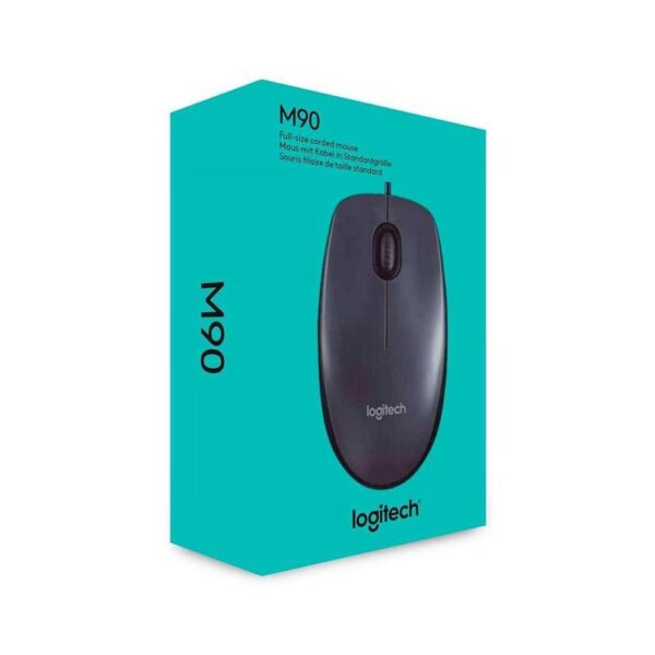 Ratón con cable USB M90 Logitech Negro