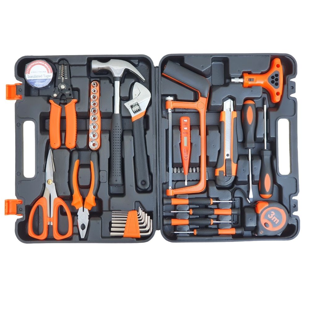Set de Herramientas Manuales Básicas 44 Piezas