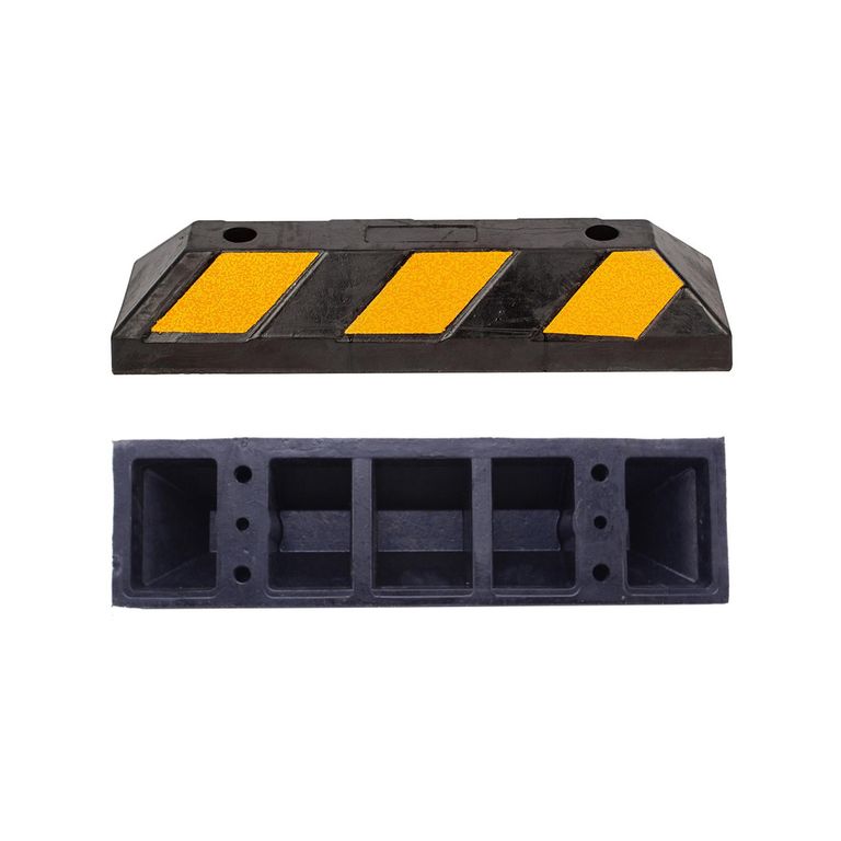 Tope Ruedas Dimensiones 55 cm x 15 cm x 10 cm.