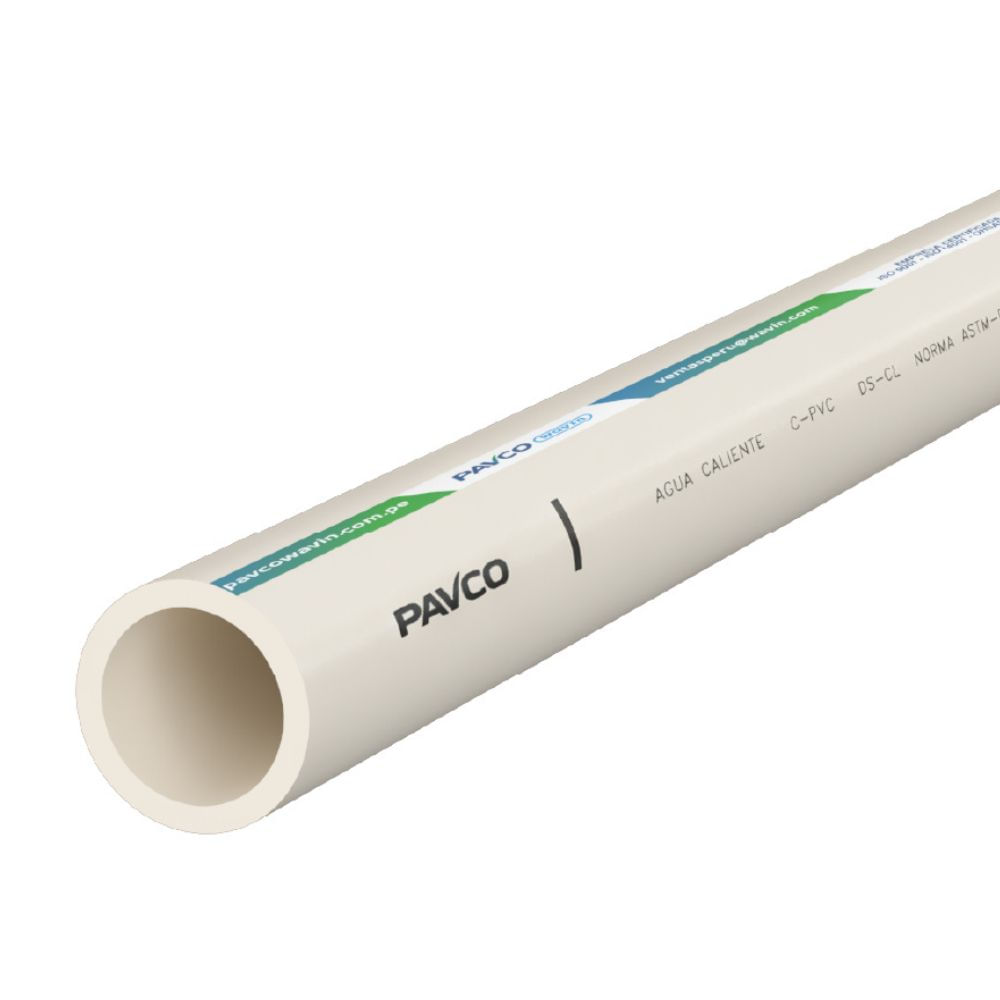 Tubo x 5m 1/2 cpvc