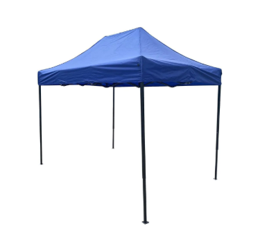 Toldo Plegable con Pared 3x3m Protección UPF 50+ Azul