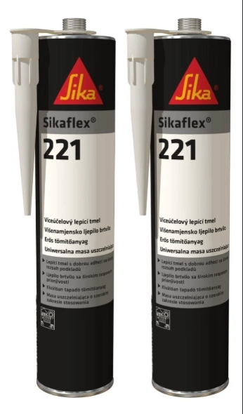 Adhesivo y Sellador Multipropósito Sikaflex®-221 Blanco x 600 ml