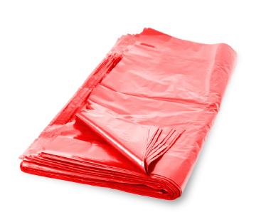 Bolsas rojas para basura 35 L, 1.5 micras, 100 uds