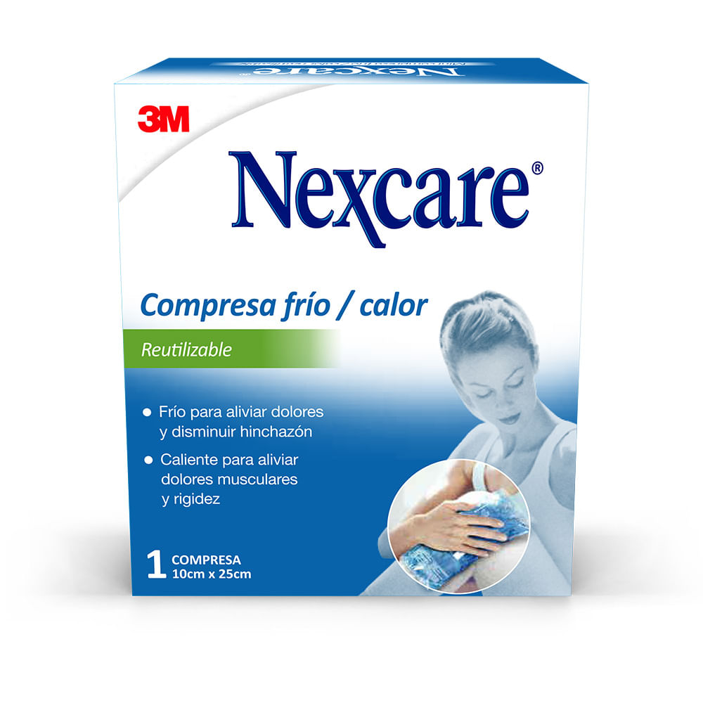 3M Nexcare Compresa Reutilizable para Frío y Calor (10cm x 25 cm)