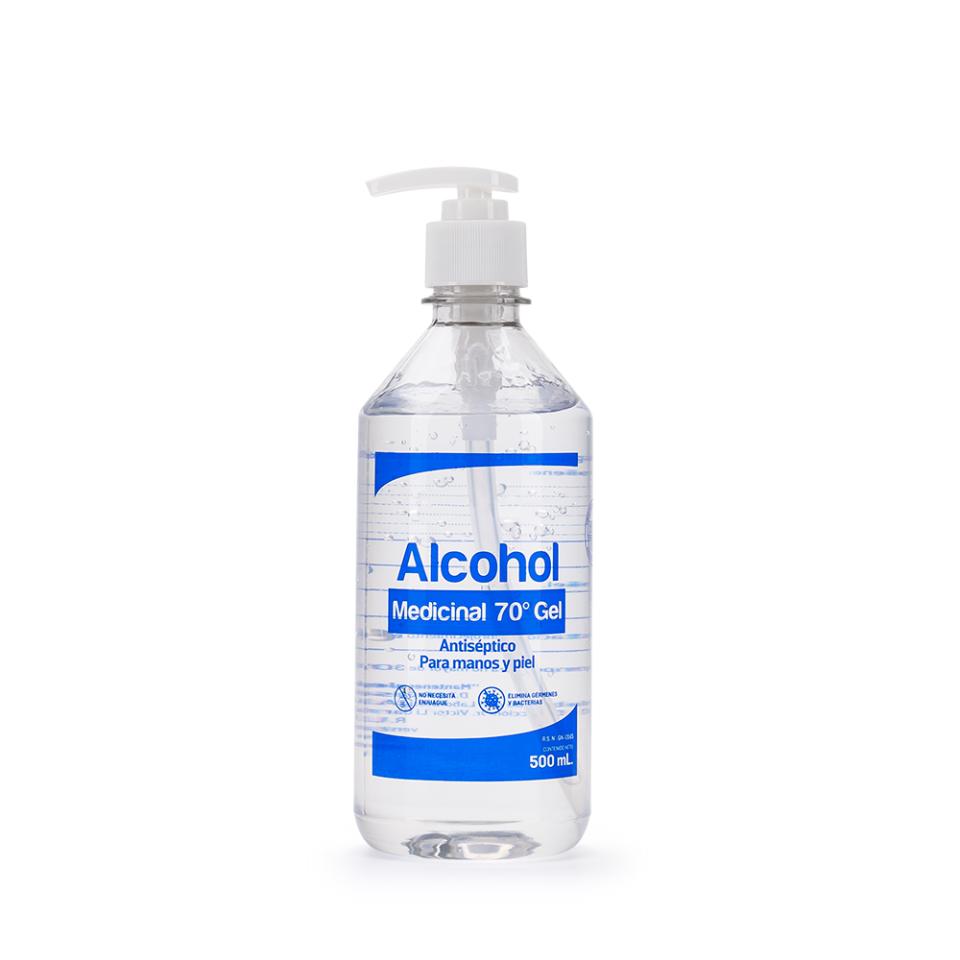 Alcohol en Gel de 70° FCO 500 ML
