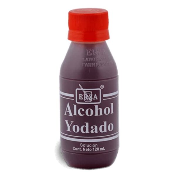 Alcohol Yodado Erza Solución Tópica