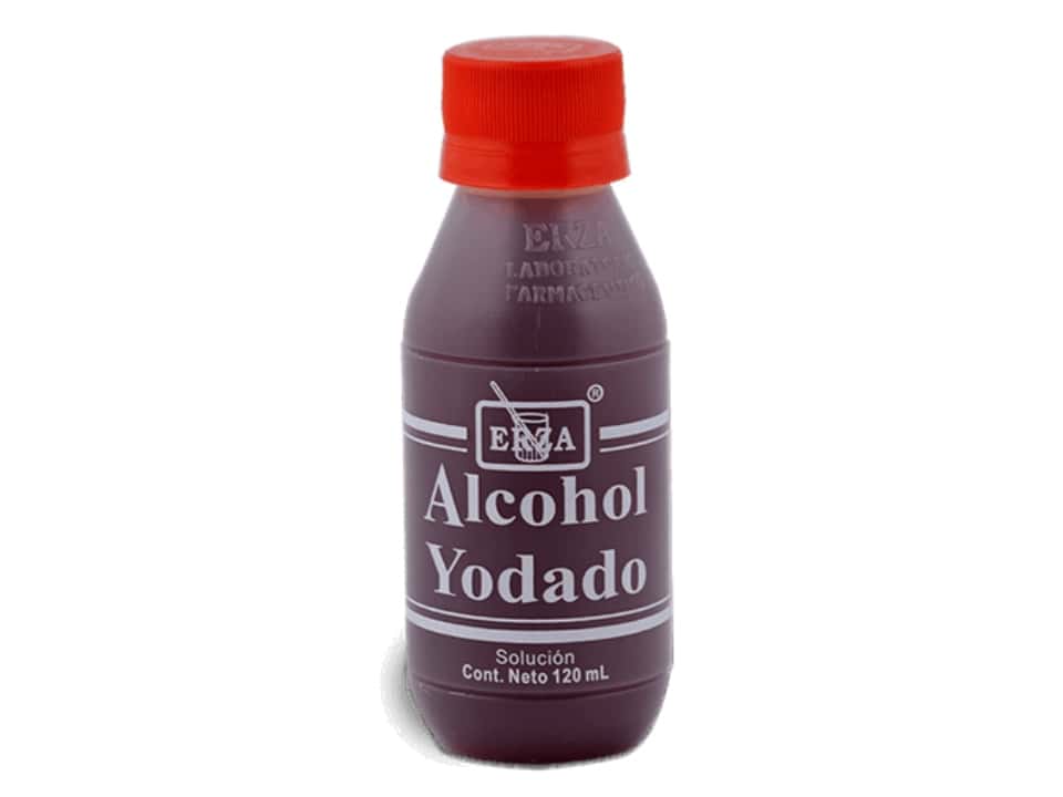 Alcohol Yodado Erza Solución Tópica