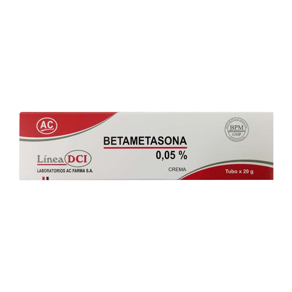 Betametasona ACF 0.05% Crema Tópica
