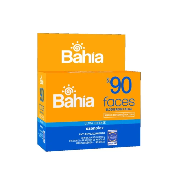 Bloqueador Bahía Faces SPF90 Sachet 10 g.