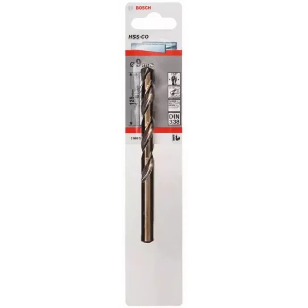 Broca Metal HSS-Co 9.0 x 81 x 125