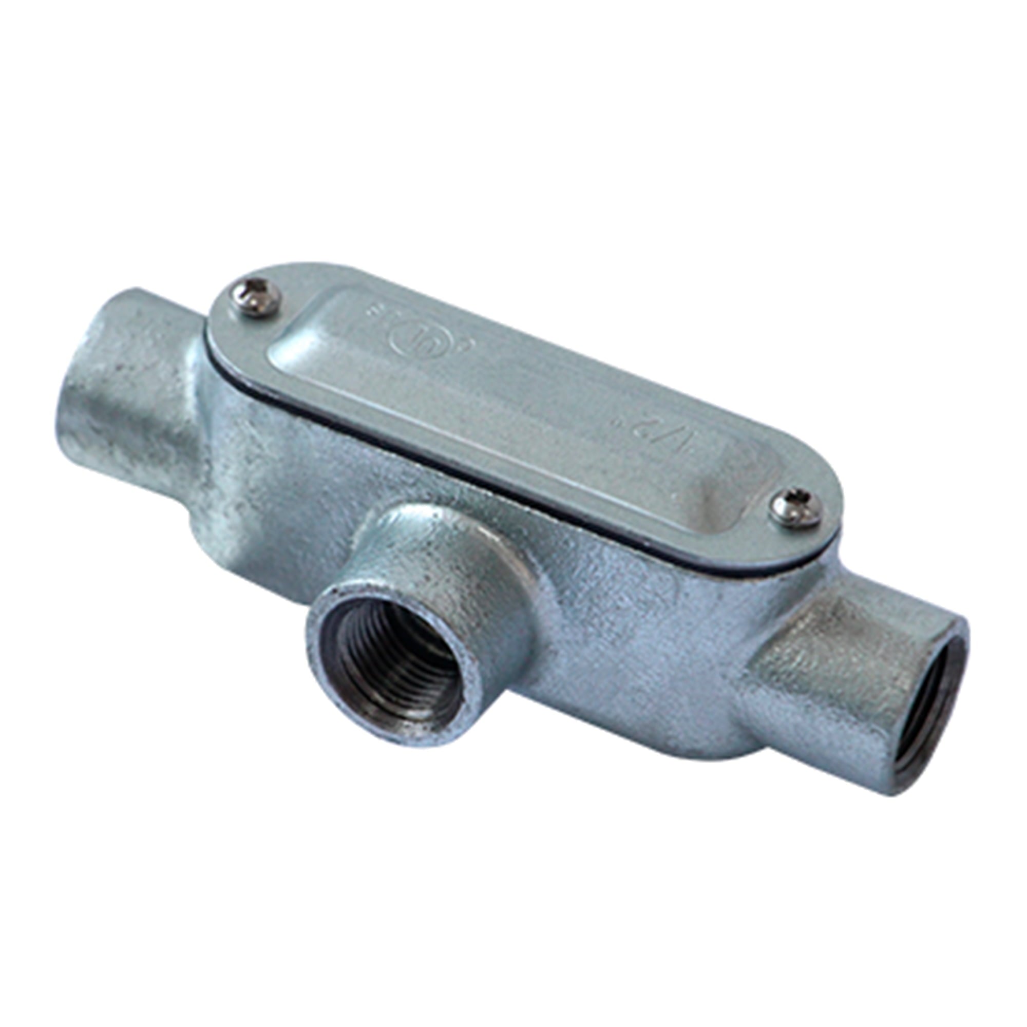 CAJA CONDULET TIPO T 1″ FORM 5 HIERRO MALEABLE GALVANIZADO