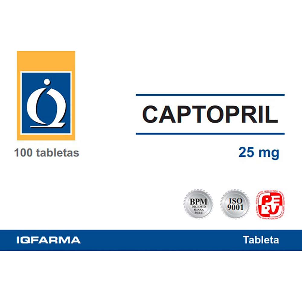 Captopril 25mg Tableta